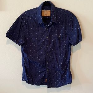 Seven7 Men’s short sleeve collared shirt